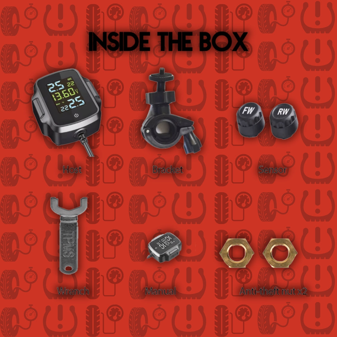 Gearelec Tire Pressure Monitoring System With QC 3.0 Fast Charging