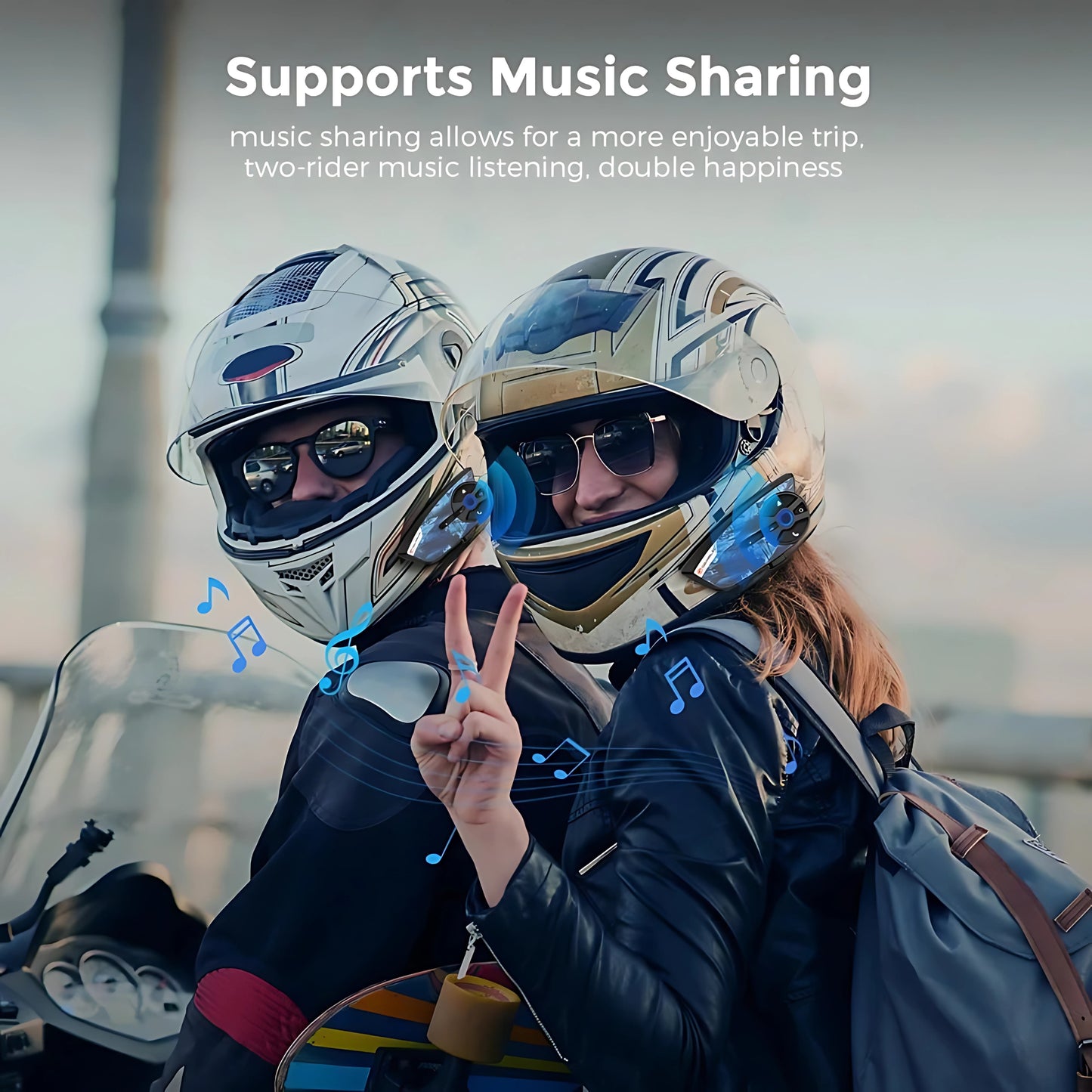 GEARELEC X4 helmet bluetooth headset