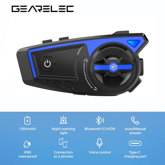 GEARELEC X6 helmet bluetooth headset