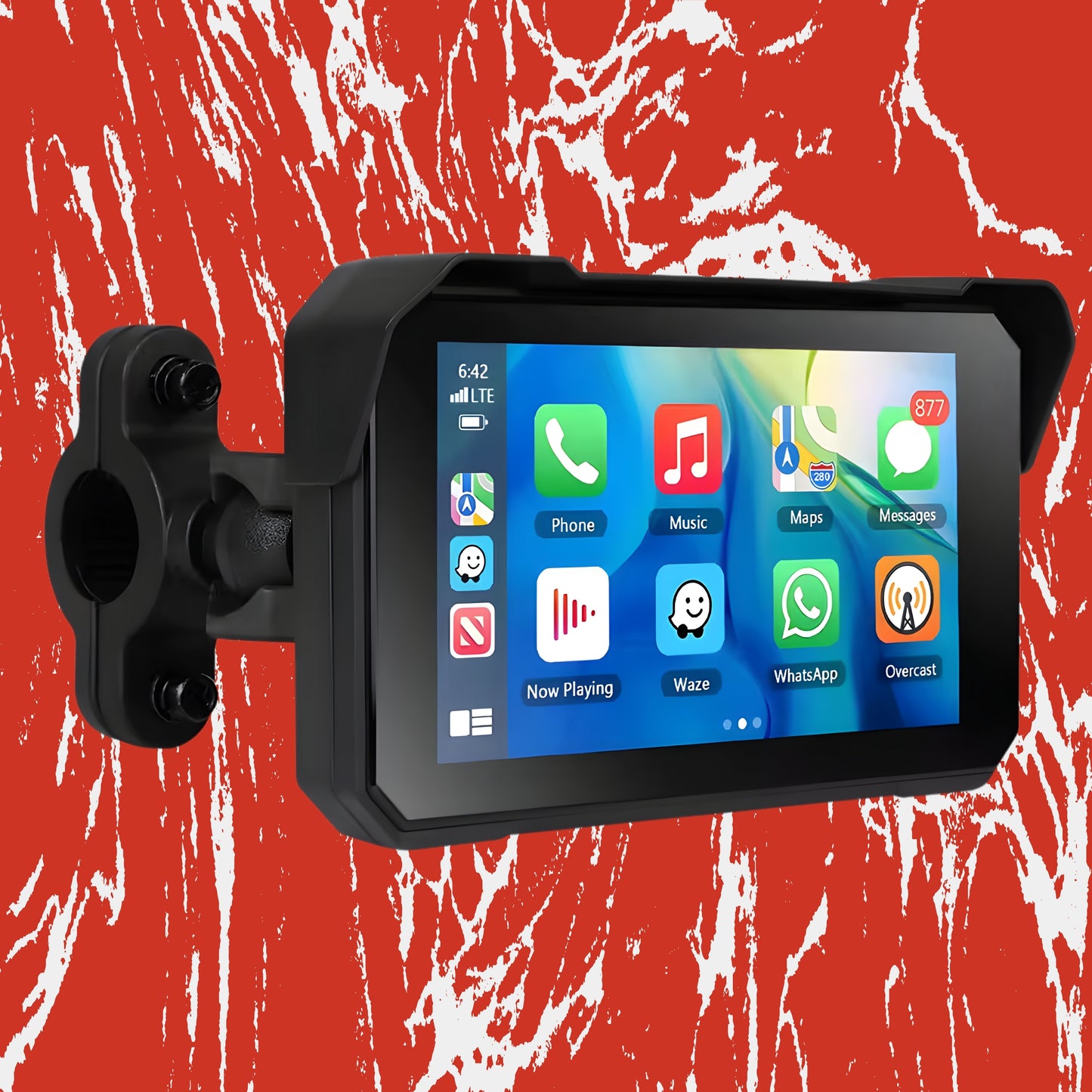 smart motorcycle display - Wireless Carplay - Android Auto